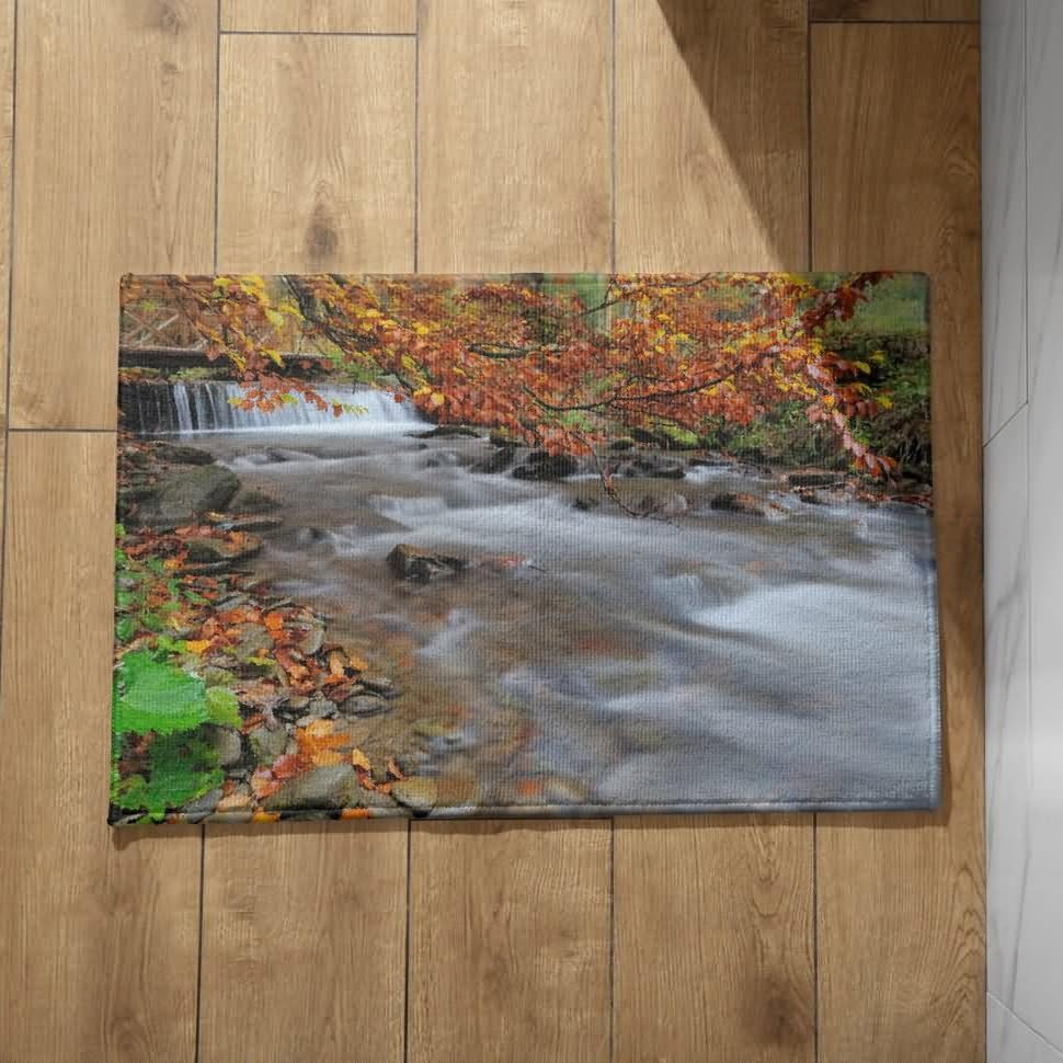 Tapis de sol antidérapant et absorbant lavable pour entrée