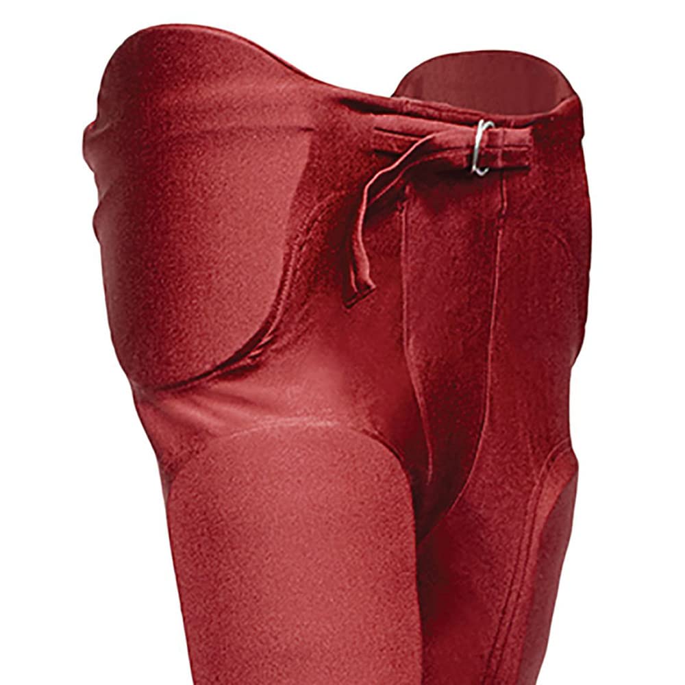 Champro Bootleg Integrated Polyester/Spandex Football Pant, Royal, Small