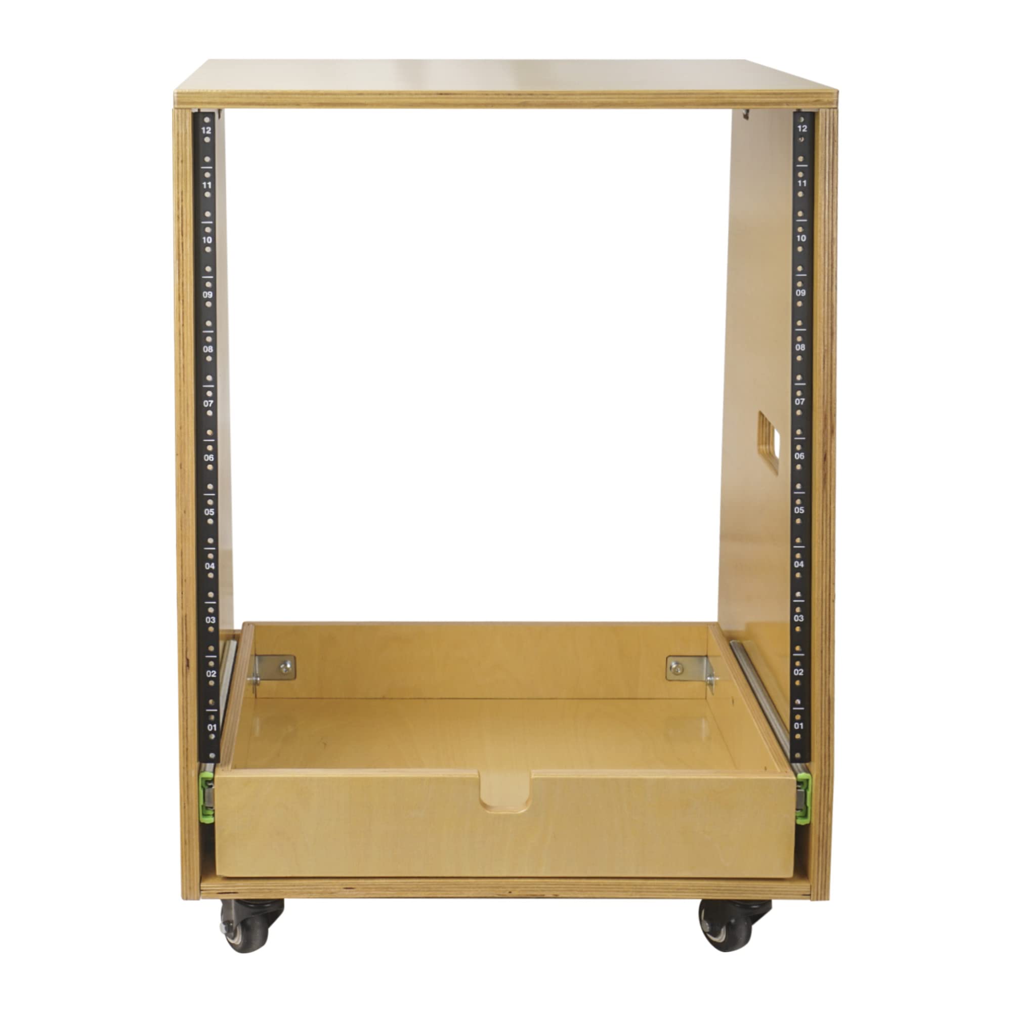 Simple Slanted Rack Design Snapklik.com : Sound Town 12U DIY Solid Baltic Birch Plywood Slanted ...