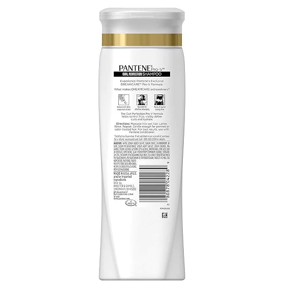 Pantene Pro-V Curly Perfection Moisturizing Shampoo 12.6 oz