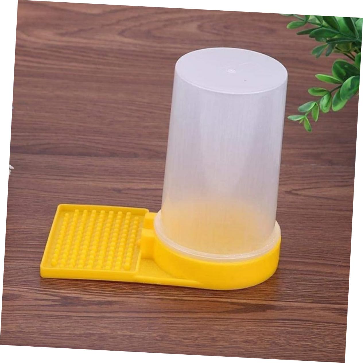 SEWACC Mangeoire à Abeilles pour Maison 2 Pièces en Plastique Facile à Nettoyer et Simple D'utilisation pour Apiculteurs Professionnels