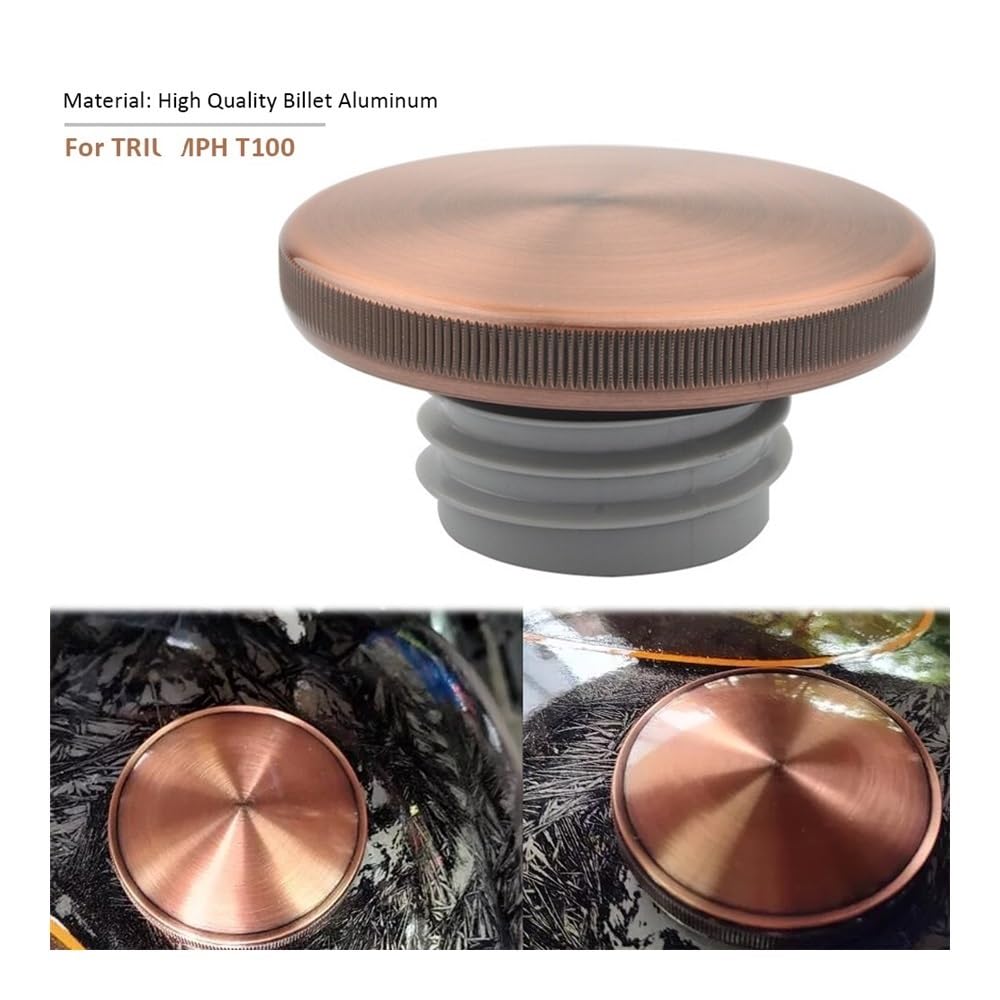 Moto Carburante Gas Tappo Del Serbatoio Della Copertura Olio Per Triu&mph T100 BONNEVILLE SE SCRAMBLER THRUXTON900 Thruxton 2001-2021 2022 2023 tappo serbatoio moto