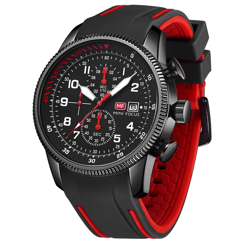 Mini Focus Mens Watches Fashion Waterproof Silicone Strap Quartz Watch Man Luxury Military Sport Chronograph Wristwatch Male (B08CH5YV3V) Amazon Price History, Amazon Price Tracker