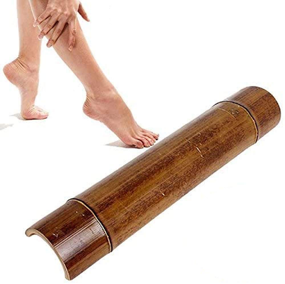 Natural Bamboo Tread Foot Acupressure Massage Blood Circulation Fatigue Recovery x 1(pcs)