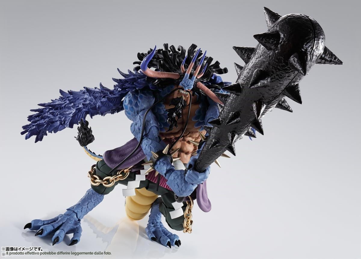 TAMASHII NATIONS - One Piece - Kaido King of The Beasts (Man-Beast Form), Bandai Spirits S.H.Figuarts Action Figure
