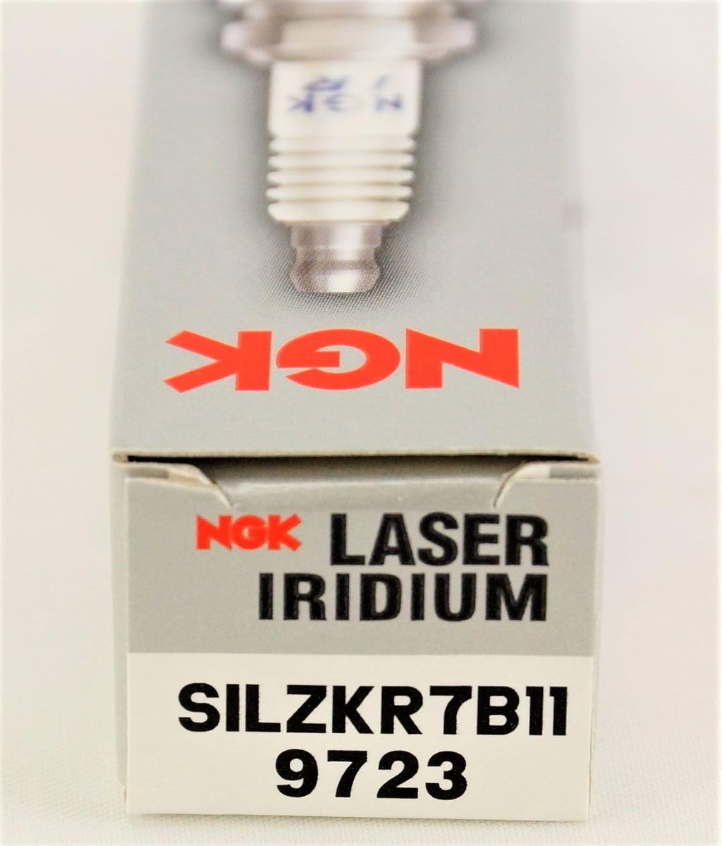 NGK (9723) SILZKR7B11 Laser Iridium Spark Plug - Pack of 4