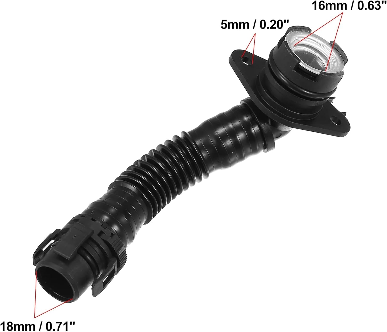 Car crankcase vent pipe Compatible With 135i 335i For XDrive 2011 2012 2013 Car Engine Crankcase Vent Hose Exhaust Pipe 11127584128