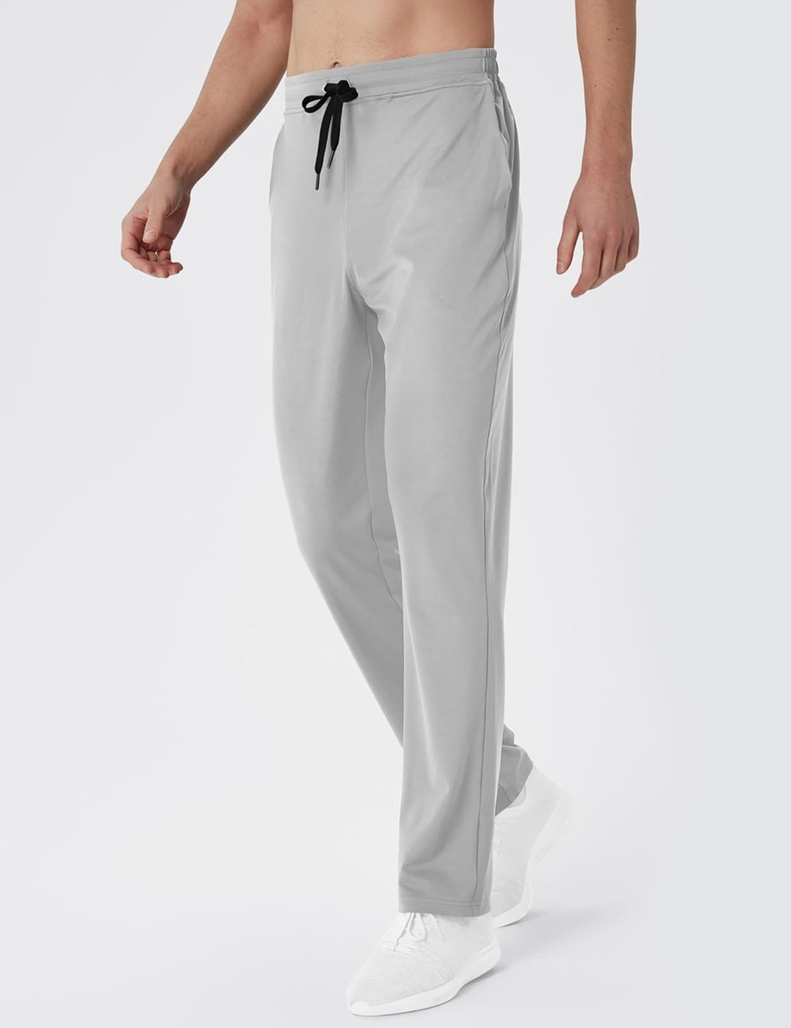 LETAOTAO 32/34/36/38 Inseam Tall Mens Joggers Sweatpants Extra Long Zipper Pockets Athletic Gym Track Pants - Image 2