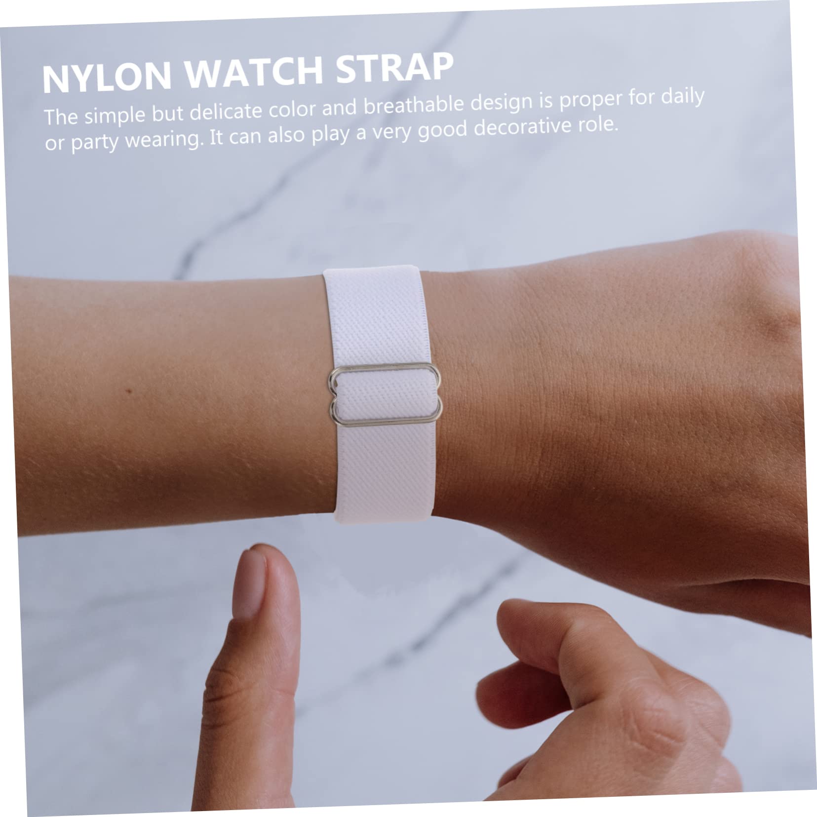 Artibetter 15pièces Bracelet Nylon Ajustable Pour Montre Intelligente De Compatible Avec Confort Et Élégance Quotidien