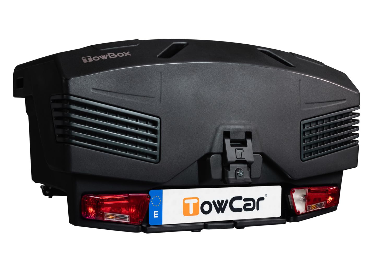 TowBox EVO Urban Gepäckbox für Anhängerkupplung | Transportbox | Gepäckträger - 1200 x 670 x 650 (Urban Black)