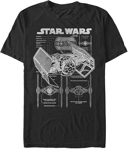 Miniatura 5 de Star Wars Camiseta Tie Fighter para hombre