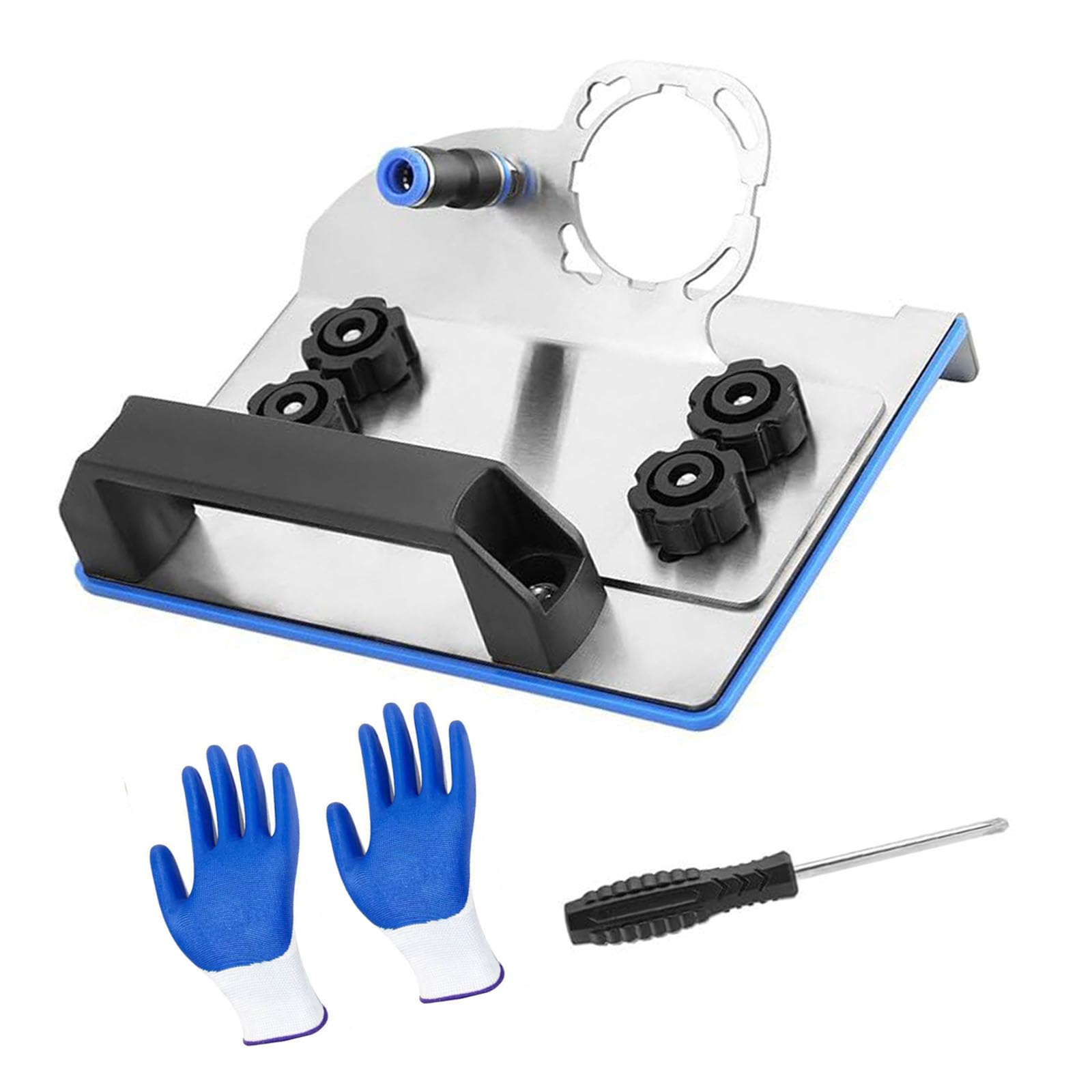 Ordinaryone Grinder Stand With Sturdy Stainless Steel Base For Accurate Cutting And Metal Work Stable Cutting Aid For Grinder