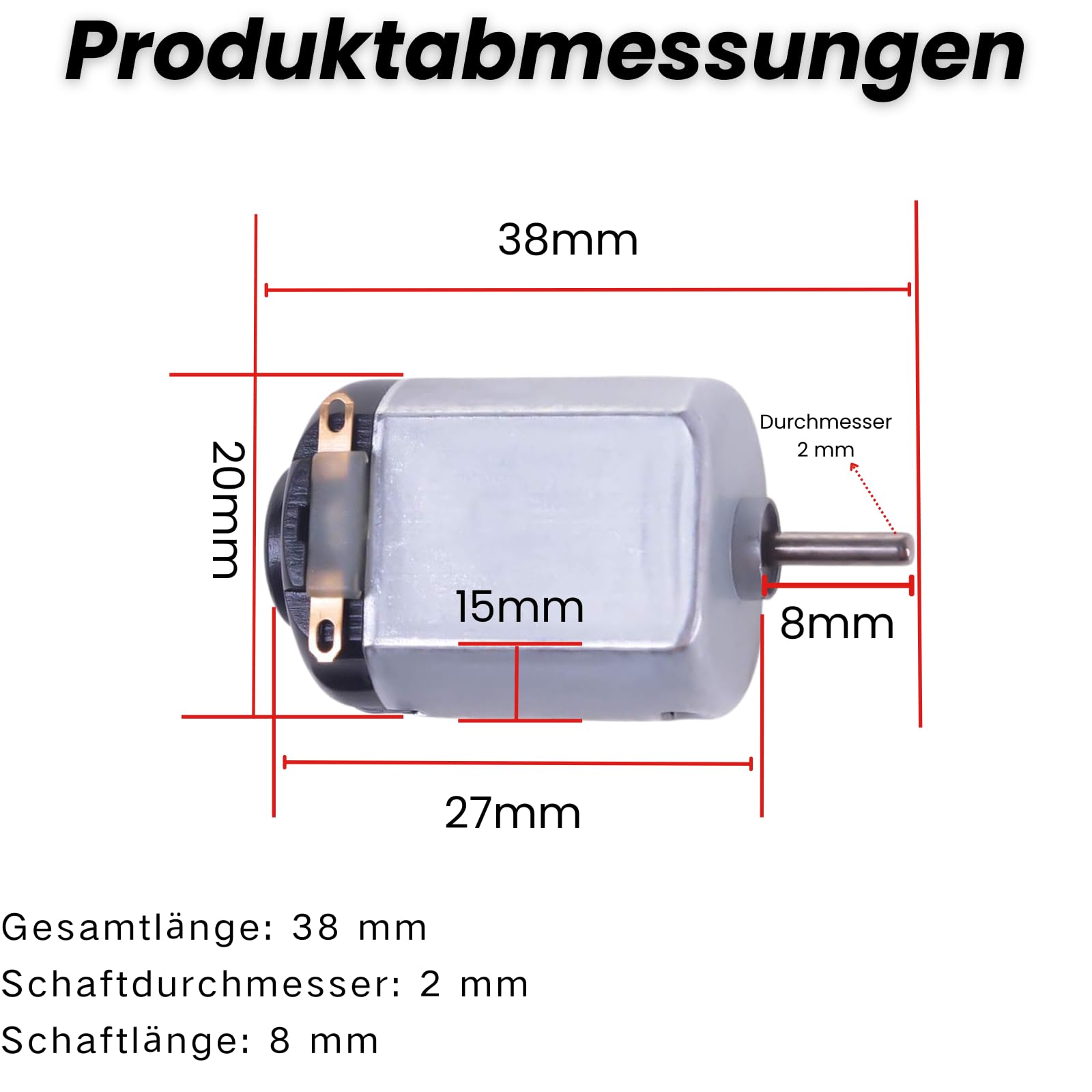 10x Mini Silnik DC 1.5V-6V Micro130 Silnik elektryczny 23000RPM Silny silnik magnetyczny do zabawek samochodowych Robot DIY Wentylator Projekt naukowy STEM