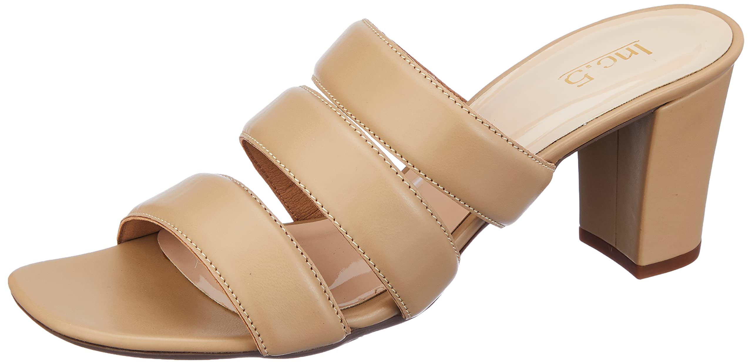 Inc.5 Women Beige Block Heel Thong Sandal (B0BS3Y8BQM) Amazon Price History, Amazon Price Tracker