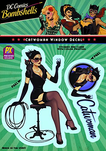 Elephant Gun DC Bombshells: Catwoman Vinyl Decal Toy