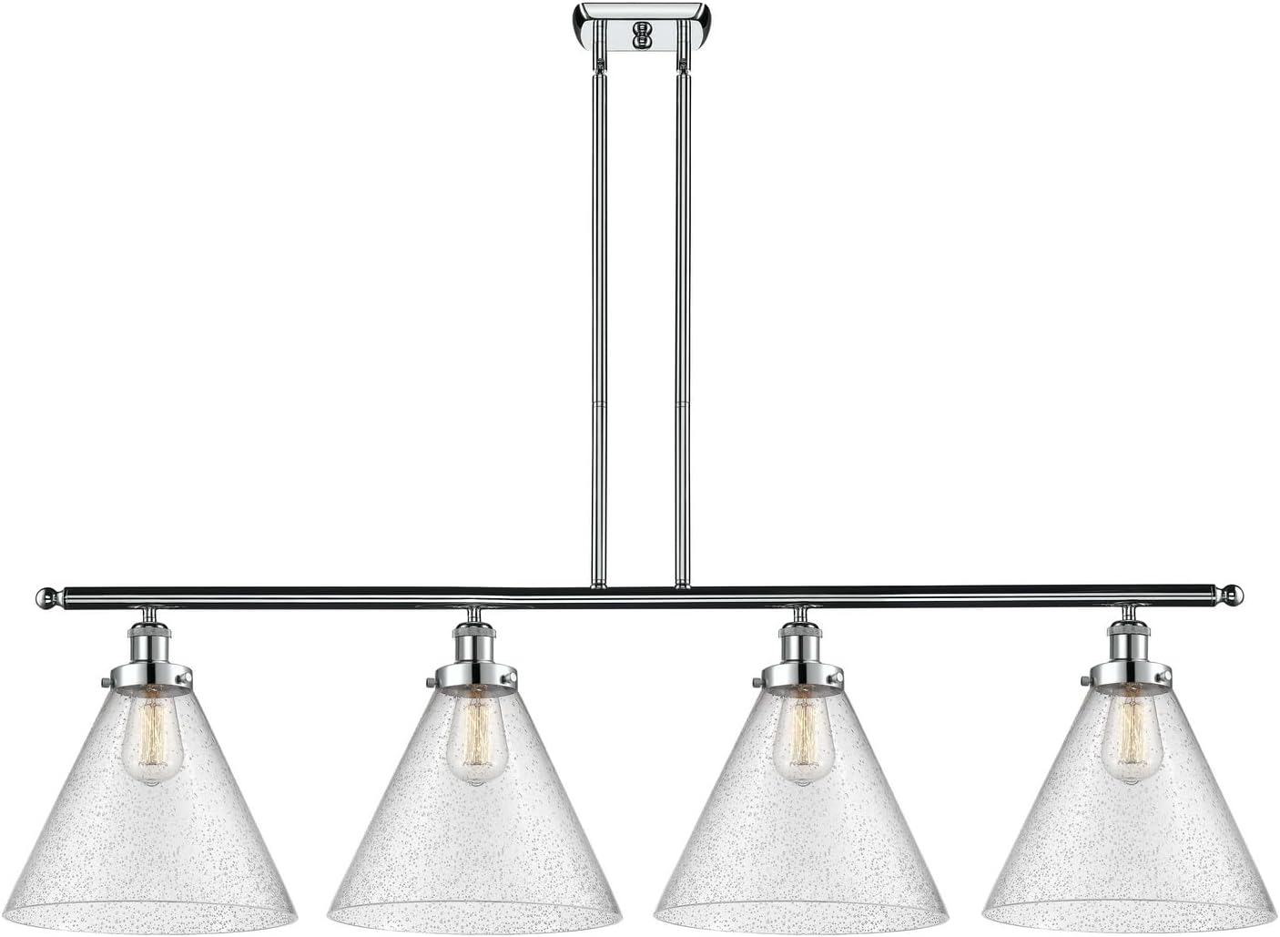 Innovations 916-4I-PC-G44-L Four Light Island Pendant from Ballston Collection 8.00 inches