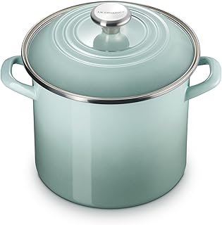 27 Romantic Seafood Dinner Recipes for Two 78 Enamel on Steel Traditional Stockpot, 8 qt., Sea Salt with Stainless Ste...