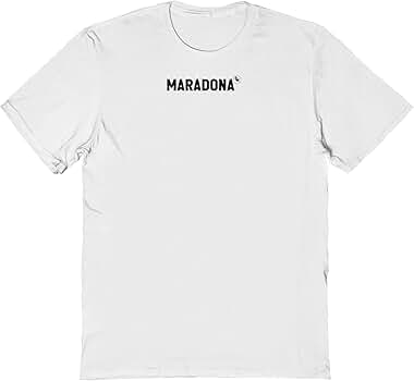 Amazon.com: 2Bhip Diego Maradona T Shirt 10 Front & Back Print