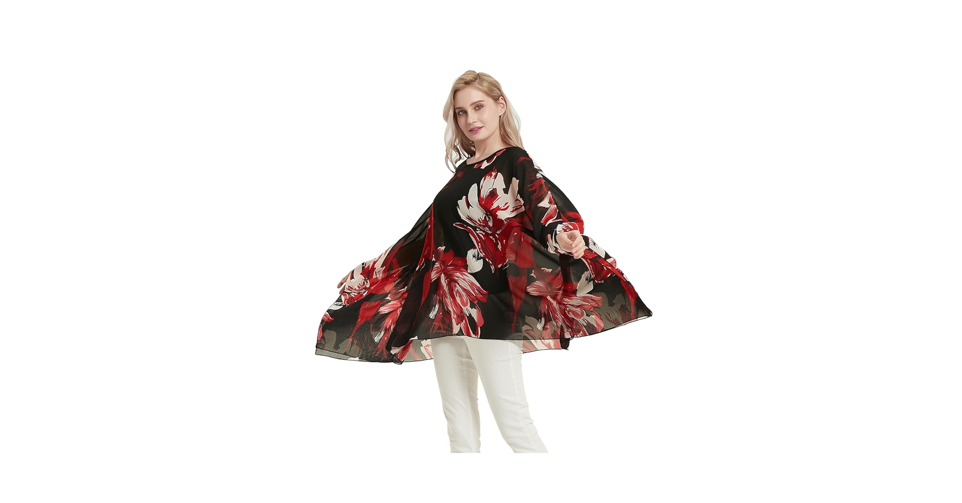 【あき様】FOIL PRINT BABY TUNIC TOP Sea Quest Fashions BECCA Knit Tunic Cover Dress, Sundown