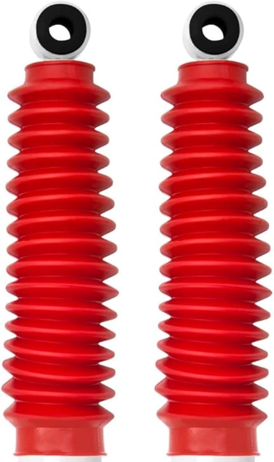 Pair of Rancho RS5000X Series Rear Shocks fits 1999 2004 F250 Super Duty 4WD with 4" Lift | Improves Handling & Performance | Built to Last | Includes TrendsAuto Decal