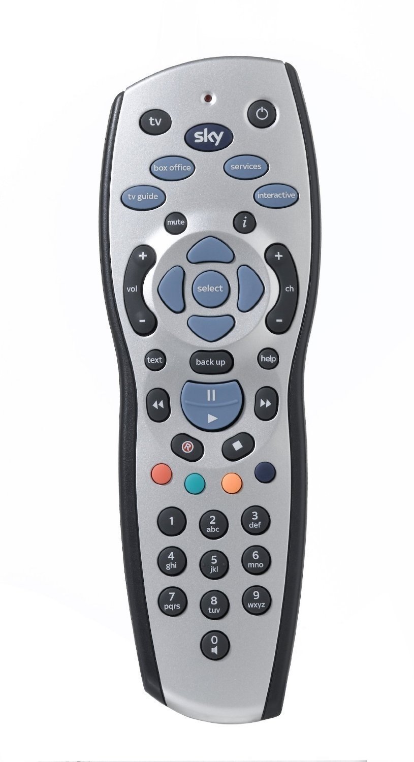 Universal Replacement Standard Rev.9F Software IC Version Code TV Remote Control Controller for Sky Plus + HD Box
