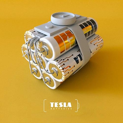 Miniatura 5 de Tesla Baterías alcalinas Gold+ AA Maximum Power, 10 años de vida útil, una batería de larga duración, sin fugas, LR06, 4 unidades paquete de 1