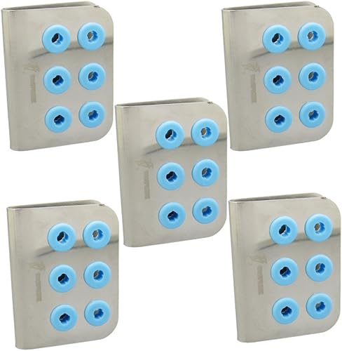 5 piezas Woodpecker Dental ultrasónico Scaler Tips Holder Fit Ems/Woodpecker/Nsk/Satelec 1#