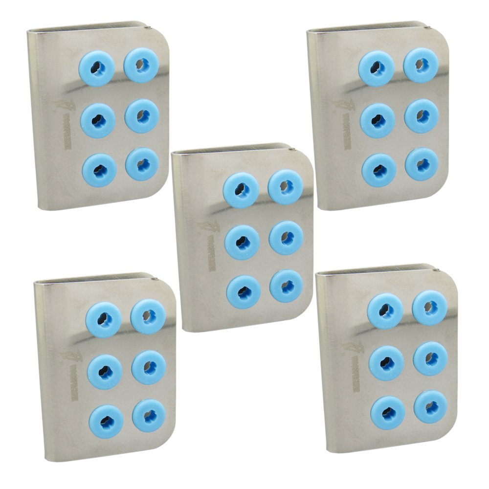 5 Pcs Woodpecker Dental Ultrasonic Scaler Tips Holder Fit Ems/woodpecker/nsk/satelec 1#