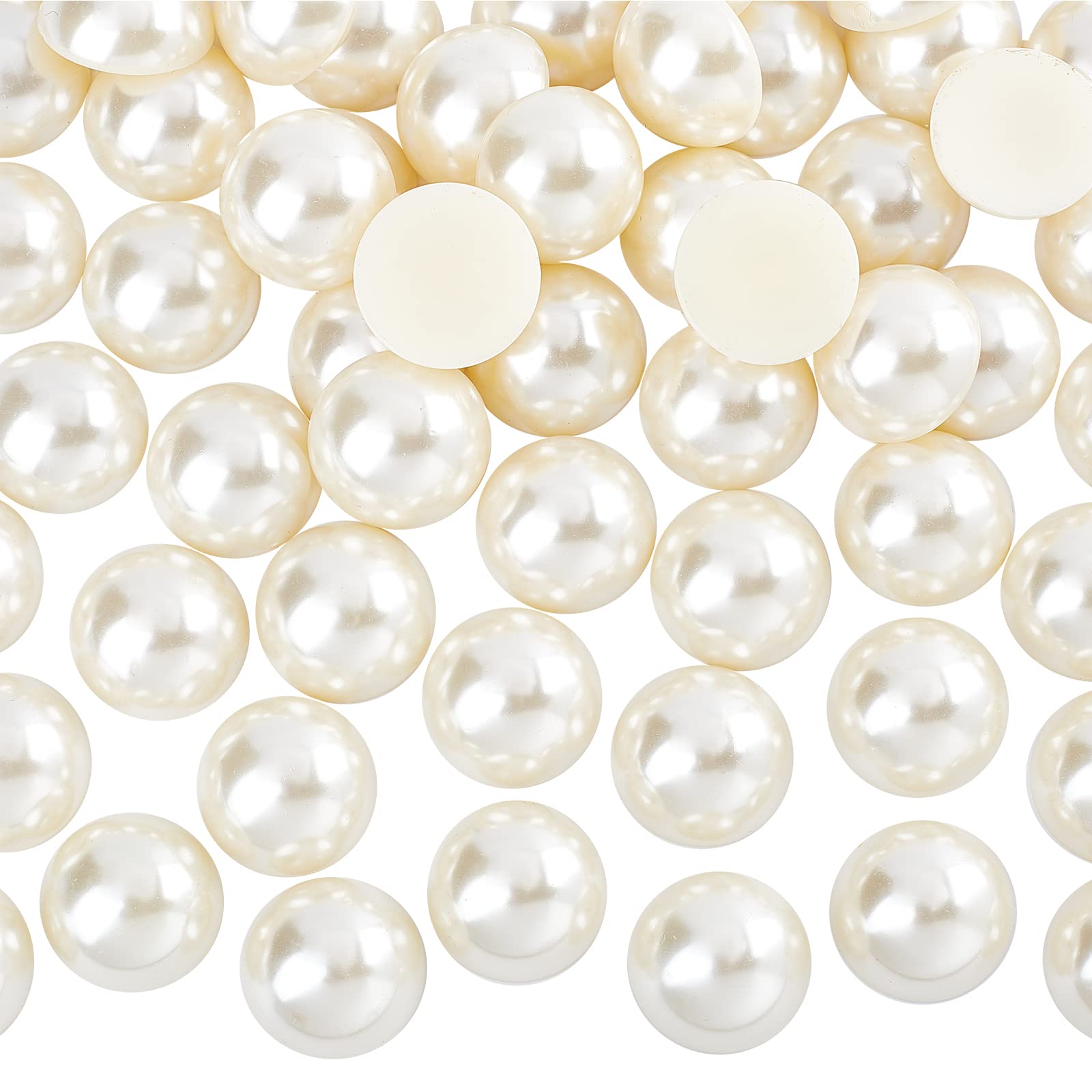 【HYERES LOR】24SS★ BR(W) Ball MIX Pearl & Spinel Beads NC Amazon.com: FINGERINSPIRE 60 Pcs 25mm Half Pearls Bead Beige