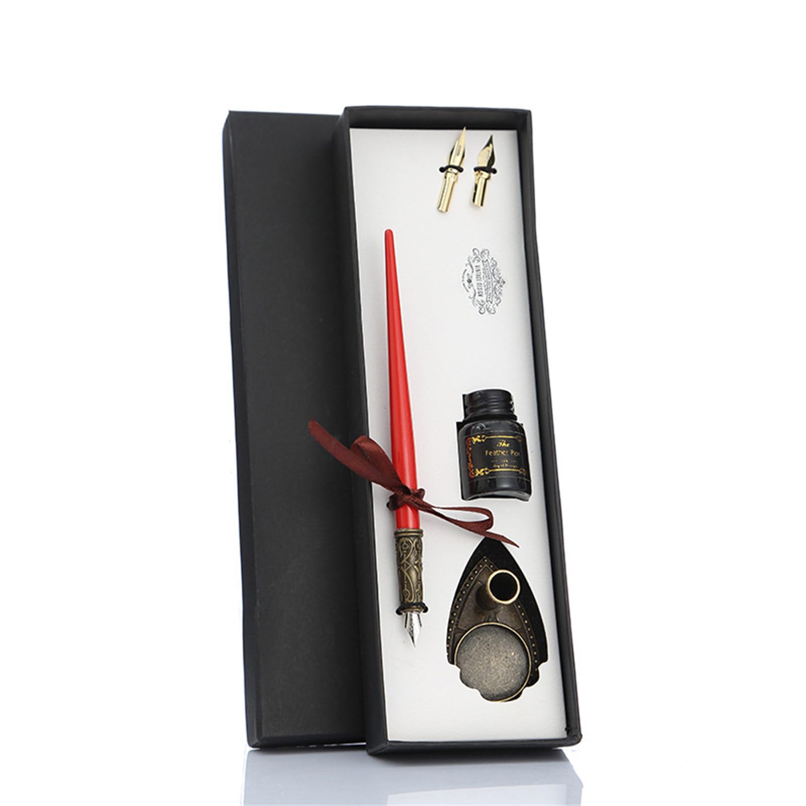 Stylo en verre et encres de calligraphie artistique pour vos carnets créatifs