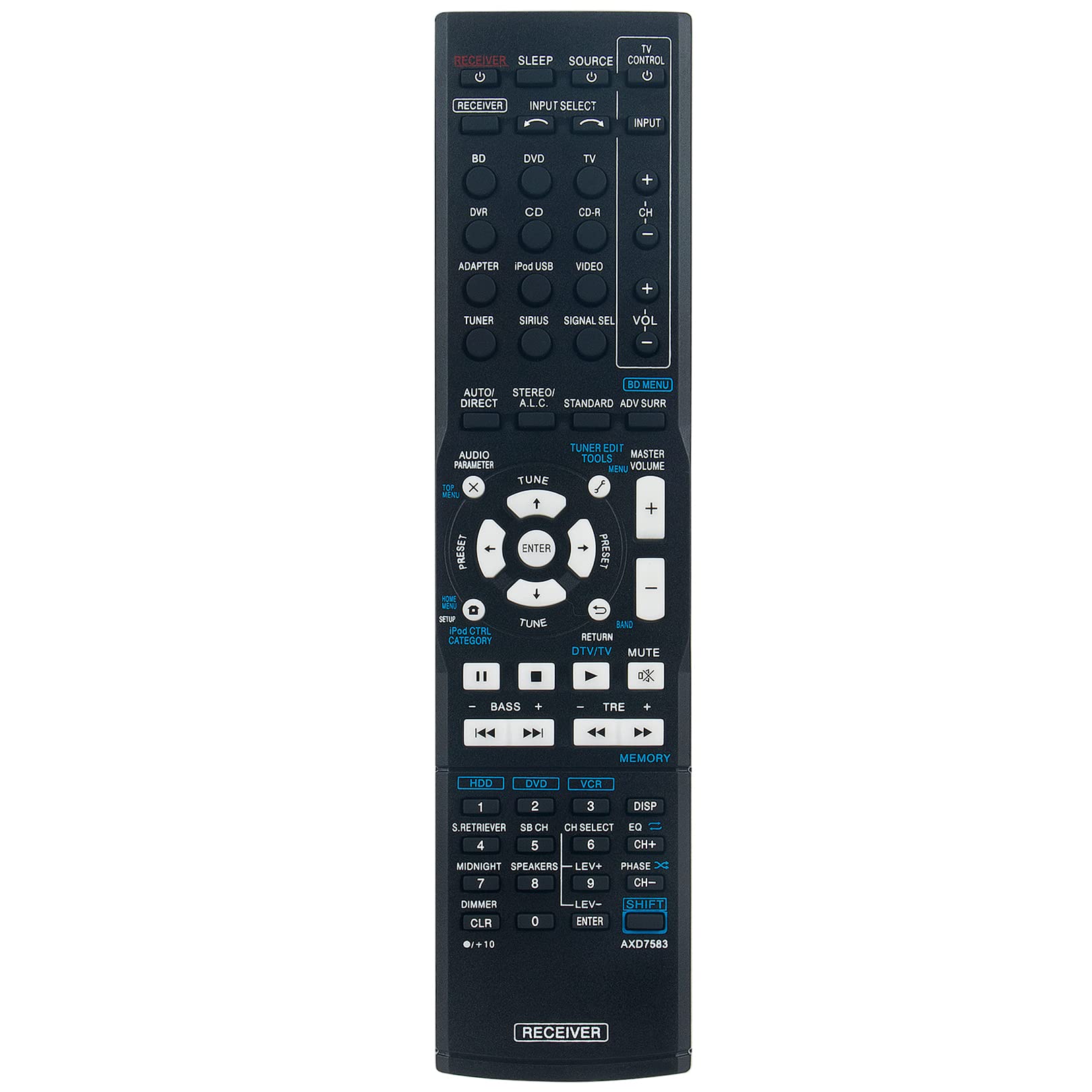 Amazon.com: AXD7583 Replace Remote Control Work for Pioneer VSX