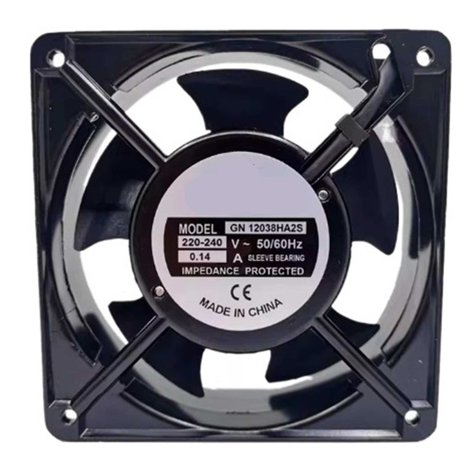 ZBWZXBDJ GN12038HA2S 220V-240V 0.14A 12038 cooling fan