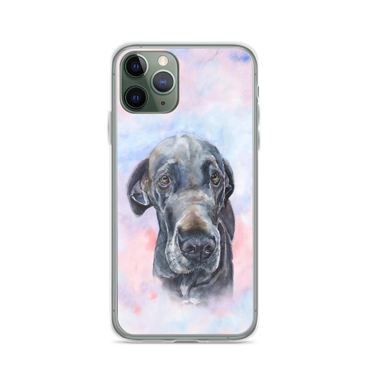 Phone Case Cover Compatible with iPhone Samsung Galaxy Great 7 Dane Se 2020 Watercolor 8 Art 12 from S10 George Plus Dyachenko 6 X Xs Xr 11 Pro Max Mini S9 S20 S21 Scratch Waterproof Accessories