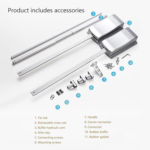 Miniatura 6 de LDIW Varillas extraíbles de aluminio para armario, sistema de almacenamiento para dormitorio, guardarropa, armario, guardarropa, plateado, 830