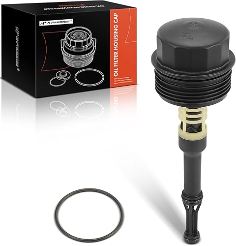 A-Premium Tapa de la carcasa del filtro de aceite compatible con Mercedes-Benz W212 E250 W166 GLE300d X204 GLK250 W166 ML250 Sprinter 25003500 2.1L