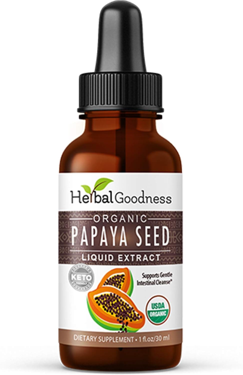 Buy Papaya Seed Extract Liquid Juice 1oz Sublingual Bottle Online at