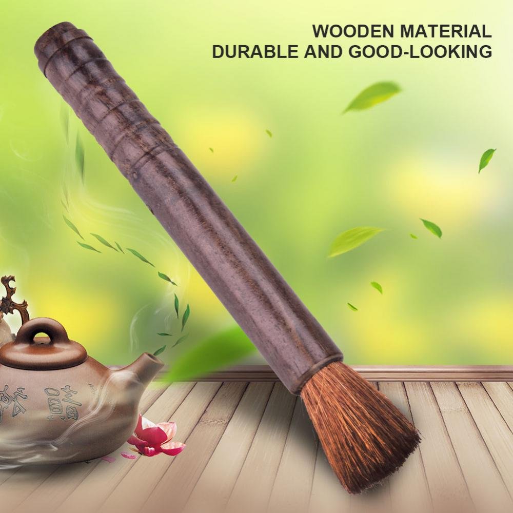 Guitar Cleaner Brush, High End Wool Brush Musical Instrument Cleaning Tool Violin Rosin Cleaner (Ebony) - Image 3