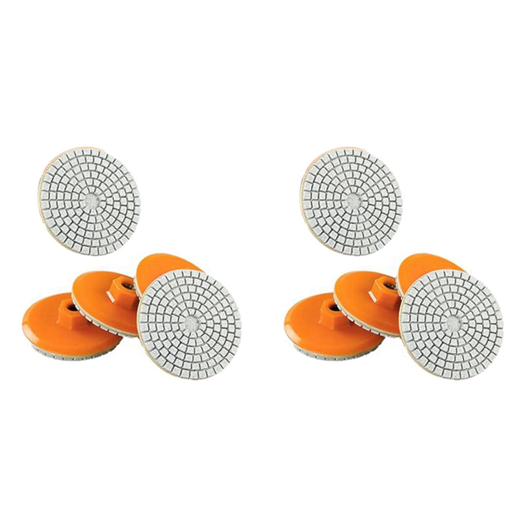 Jnchdghwa As Shown 10X Integrated Stone Trimming And Polishing Disc, For Stone Concrete Marble Floor Grinders Or Polisher