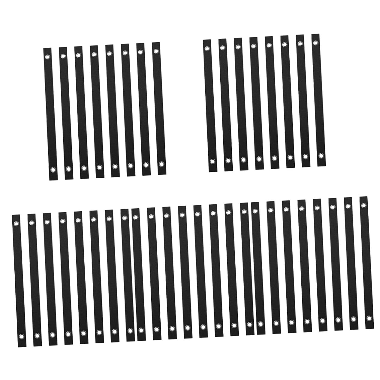 Milisten 5 Sätze Baumriemen Zum Abstecken Baumband Einsatz Anlage Laube Für Baumstützgurt Pflanzenstützgurt Baumstützriemen Baumstützband Baumstütze Baumhaltegurte Nylon Black 8 Stück * 5
