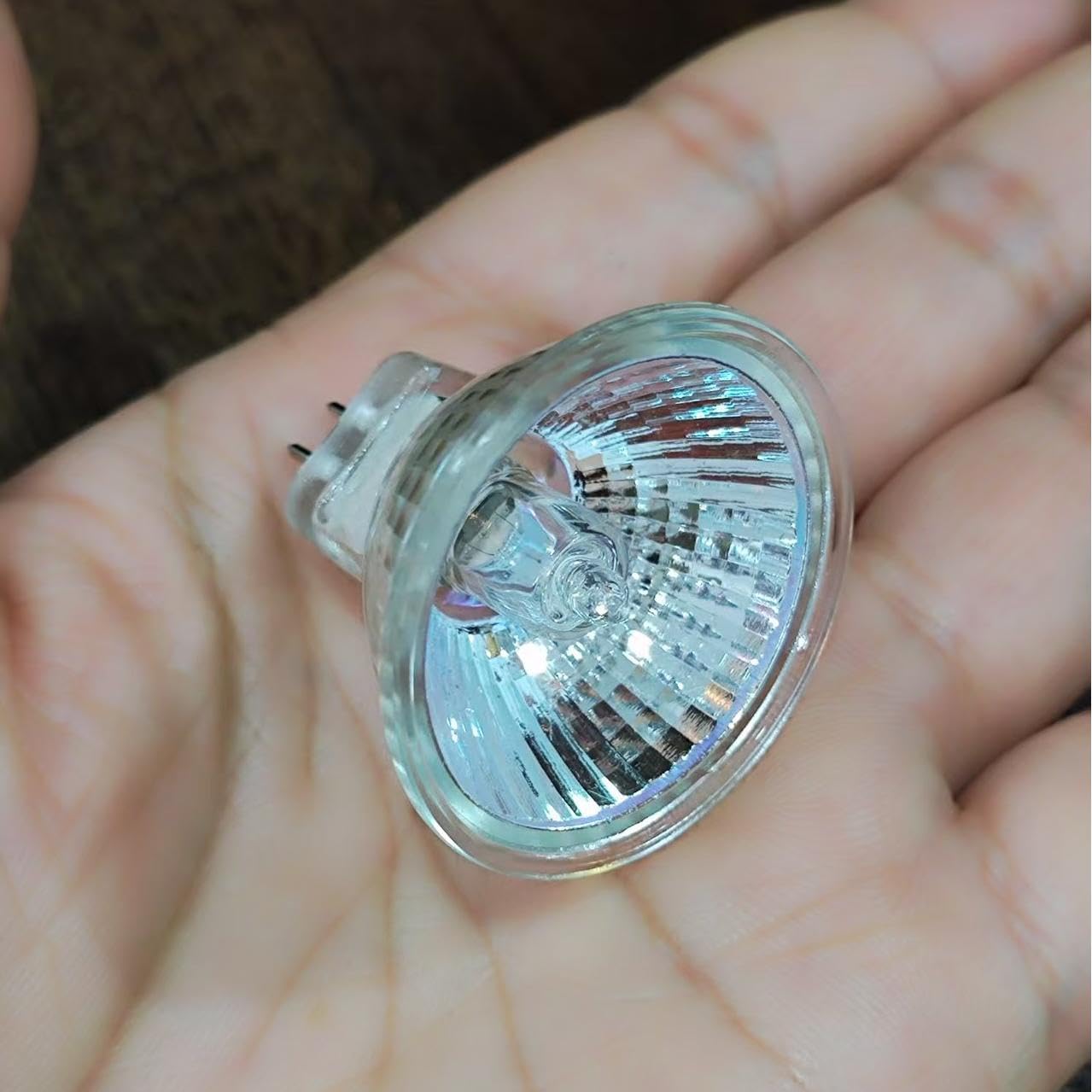 MR11 Halogenlampe,2700K Warmweiß,hoher Farbwiedergabeindex(CRI)95+ für naturgetreue Farbwiedergabe,dimmbar und flimmerfrei,für Kunstausstellungen, Schränke und Akzentbeleuchtung (10 Stück/6V 20W)
