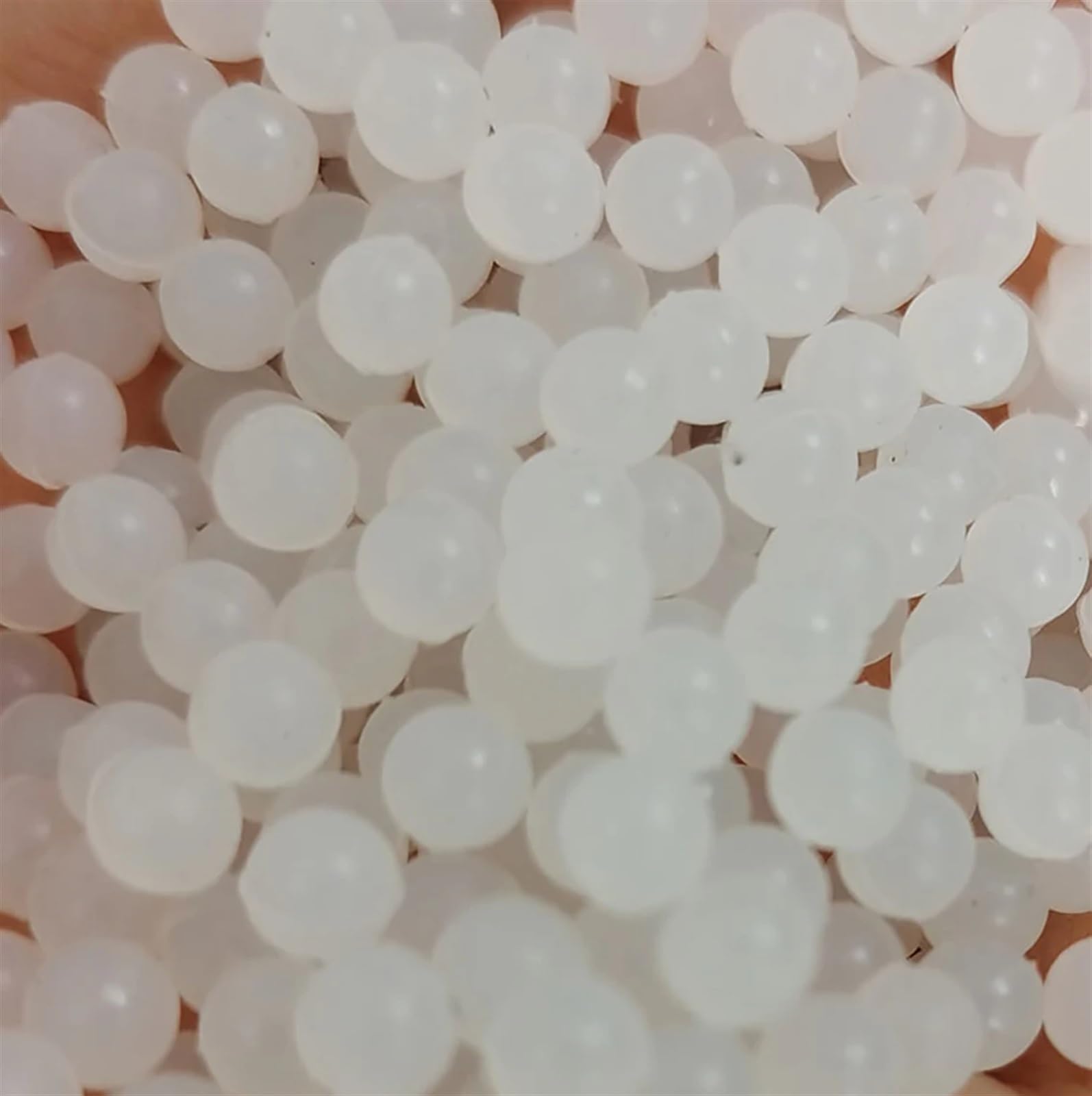 20 piezas de diámetro 2/2, 5/3/3, 5/4/5/5, 5/6/6, 5-65mm, bola de silicona sólida redonda blanca, bola de silicona for sellado, piezas industriales de bricolaje (Tamaño : 20pcs 45mm)