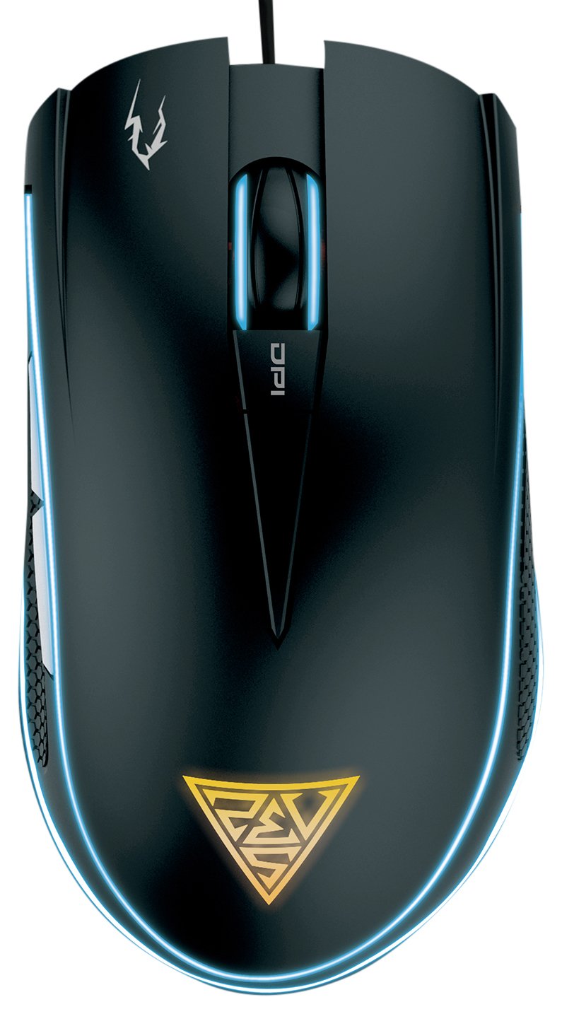 GAMDIAS ZEUS E1 multi colour wired mouse upto 3200 dpi + FREE Nyx mouse mat