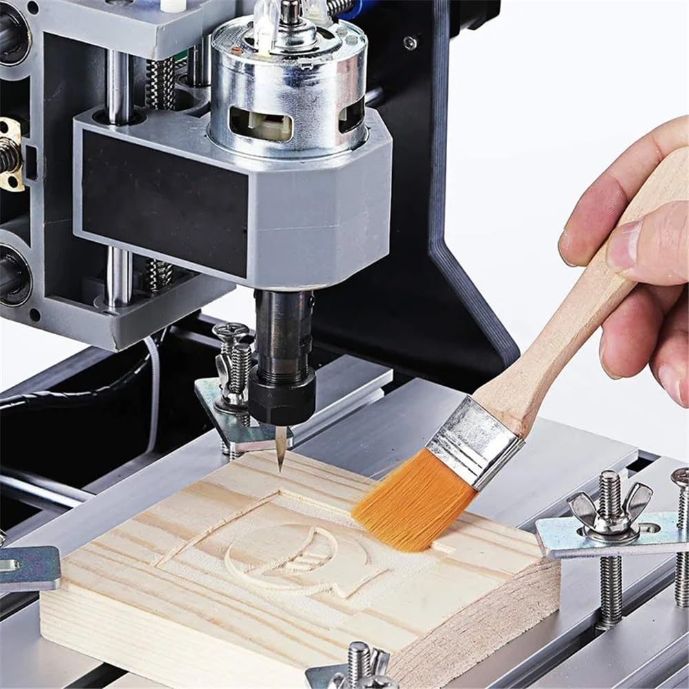 Máquina de corte de madera 3018 con módulo láser, enrutador CNC de 3 ejes for madera(No laser,No offline)