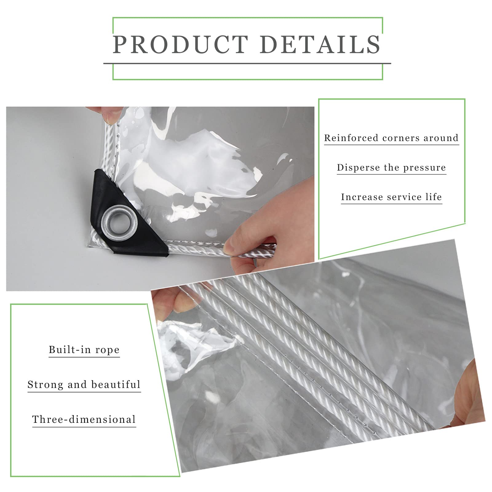 Transparant Dekzeil,waterdicht Poly Zeildoek,regendicht Geteerd Zeildoek Voor Kassen,zware Industriële Dekzeilen,warmte-isolerend Dekzeil,96 Maten,1.7x2m/5.6x6.6ft Transparant Dekzeil,waterdicht Poly Zeildoek,regendicht Geteerd Zeildoek Voor Kassen,zware Industriële Dekzeilen,warmte-isolerend Dekzeil,96 Maten,1.7x2m/5.6x6.6ft