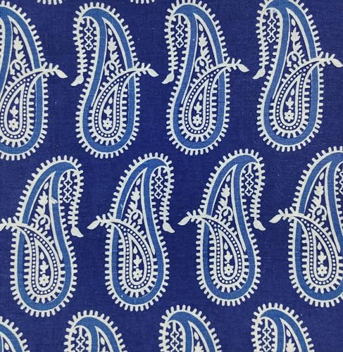 Image of Pure Cotton Unstitched Printed Fabric Material for Women Kurta /Blouse /Palazzos /Piece Material for Womens