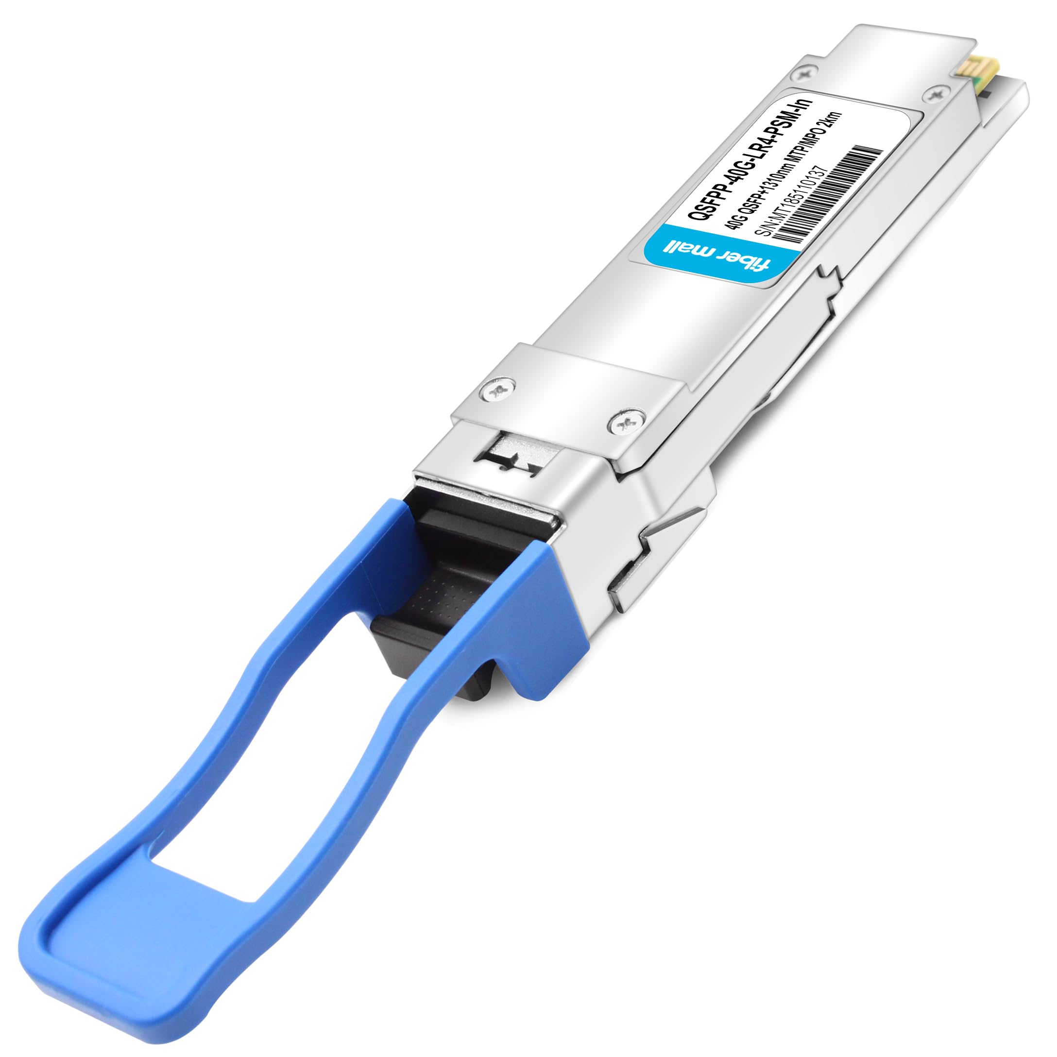 40G QSFP+ PLR4 PSM for Intel E40GQSFPLR 4 x 10GBASE-LR 40GBASE QSFP+ PLR4 1310nm 10km DOM MTP/MPO-12 SMF Optical Transceiver Module