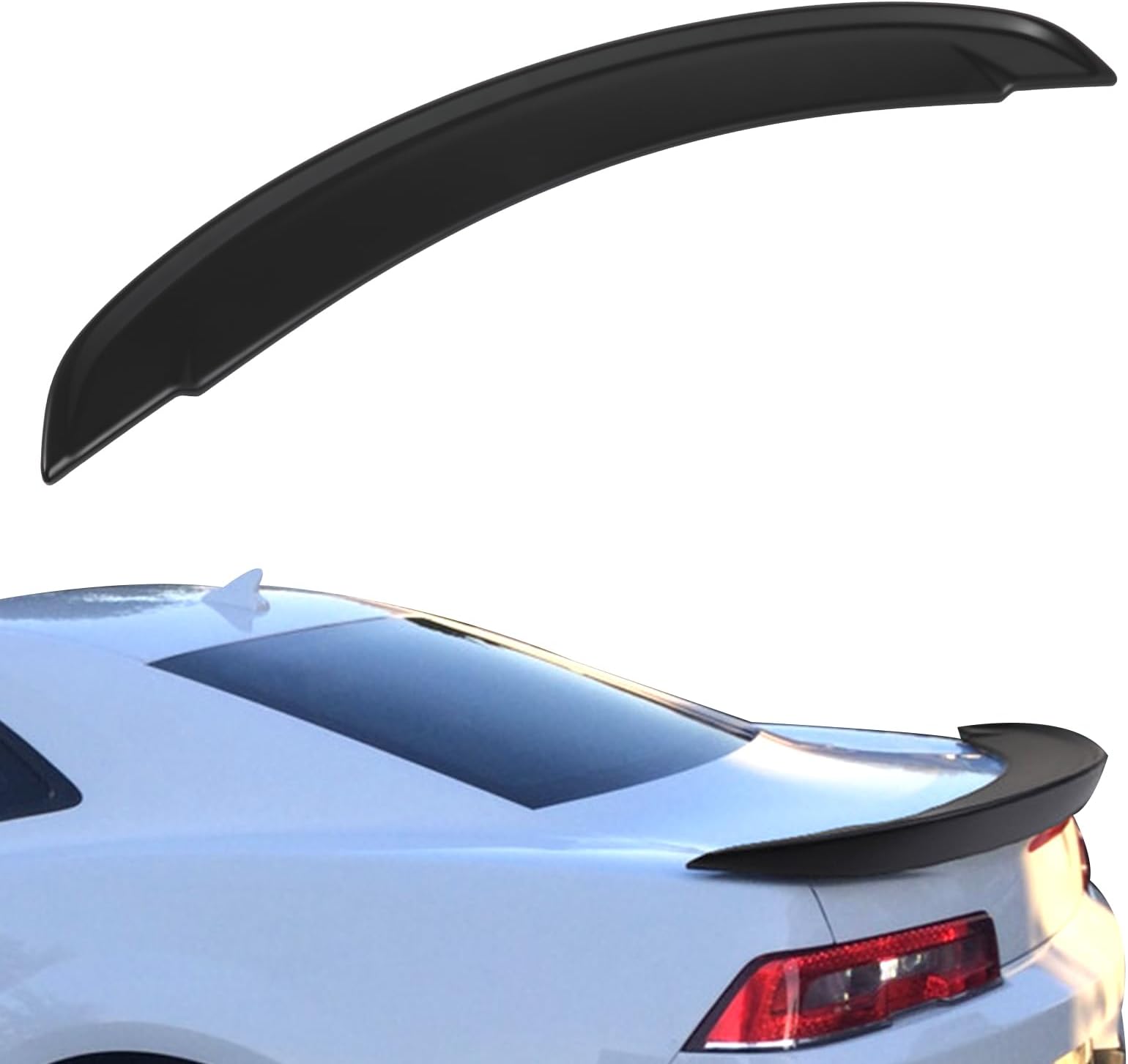 SCITOO ABS Spoiler Wing Fits for 2014-2015 for Chevrolet for Camaro 1PC Matte Black Rear Trunk Spoiler Wing