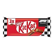 KITKAT Classic Wafer ricoperto di Cioccolato al Latte, 3 Snack da 41,5g (124,5g)