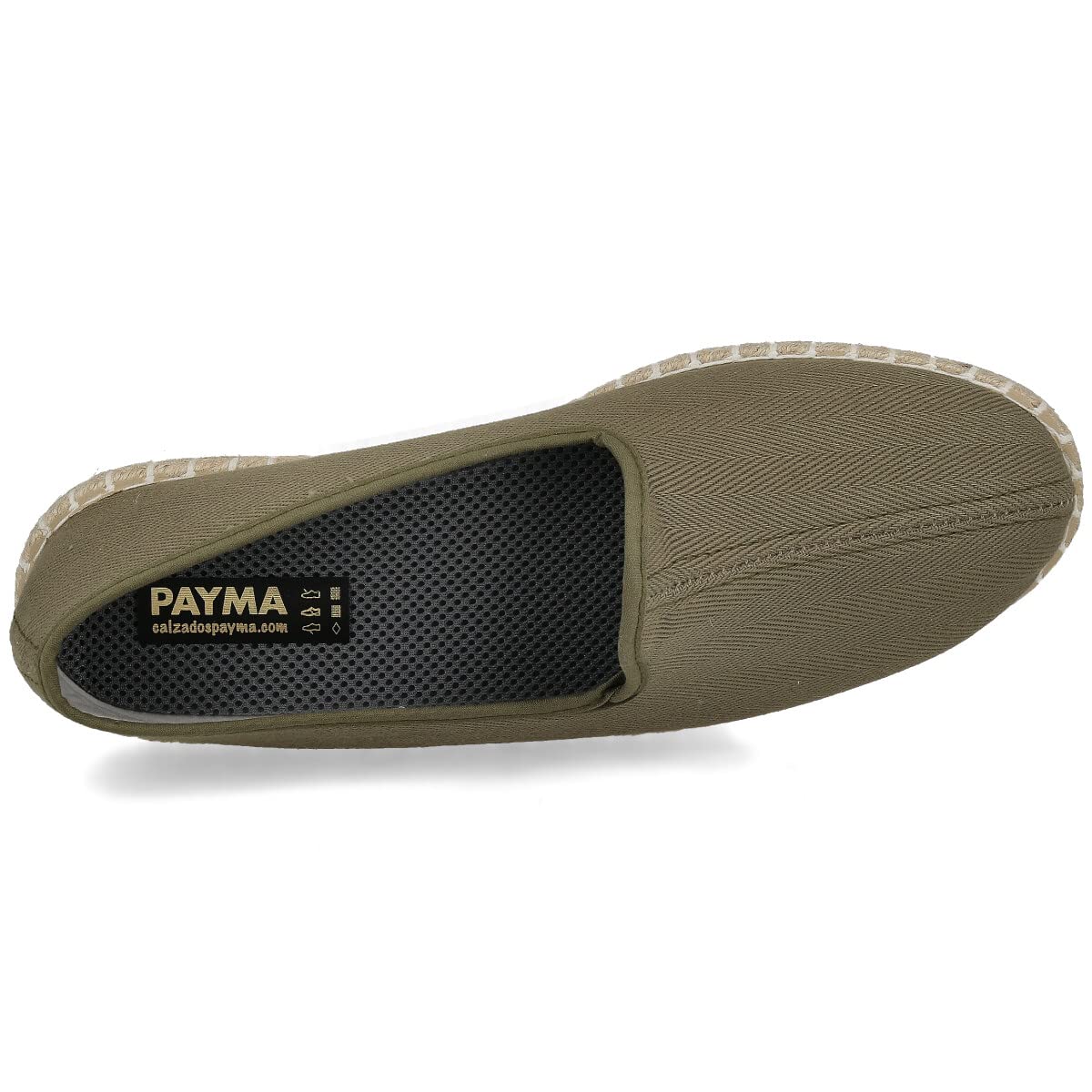 Alpargatas de Esparto en Espiga para Hombre. Zapatillas de Verano. Brasileras para Hombre. Espardeñas Espadrilles. Azul Beige Kaki Gris