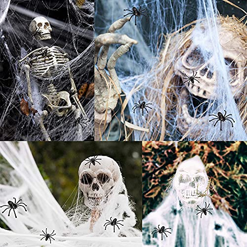 120 Bagues Araignées Halloween - Plastique Souple, 4 Couleurs, Ajustables, Pour Déco Et Goodies - 7